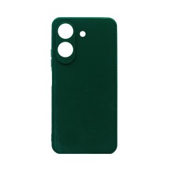 Capa de Silicone Macio com Moldura de Câmera para Xiaomi Redmi 13C/Poco C65 Verde Capa de Silicone Macio com Moldura de Câmera para Xiaomi Redmi 13C/Poco C65 Verde