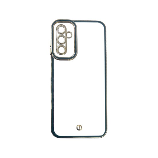 Funda de Silicona Transparente con Marco de Cámara para Samsung Galaxy A14 4G/5G Verde Funda de Silicona Transparente con Marco de Cámara para Samsung Galaxy A14 4G/5G Verde