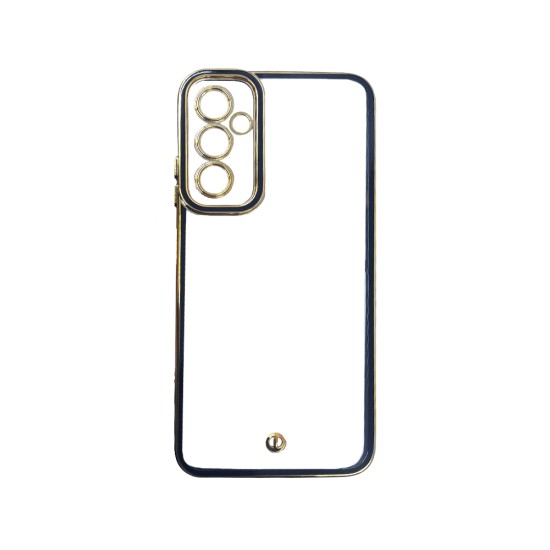Transparent Silicone Case with Camera Shield for Samsung Galaxy A05S Black Transparent Silicone Case with Camera Shield for Samsung Galaxy A05S Black