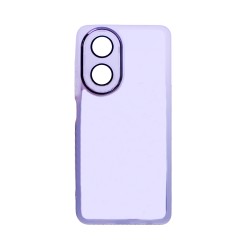 Capa de Silicone Transparente com Moldura de Câmera para Oppo A38 4G/A18 4G Branco Capa de Silicone Transparente com Moldura de Câmera para Oppo A38 4G/A18 4G Branco