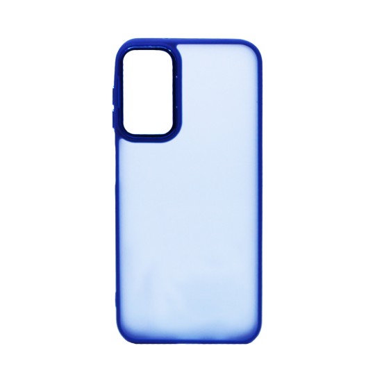 Transparent Silicone Case for Samsung Galaxy A14 4G/5G Blue Transparent Silicone Case for Samsung Galaxy A14 4G/5G Blue