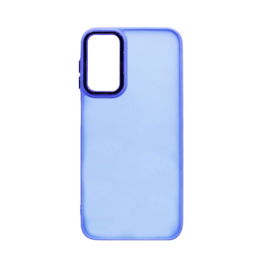 Transparent Silicone Case for Samsung Galaxy A14 4G/5G Purple Transparent Silicone Case for Samsung Galaxy A14 4G/5G Purple