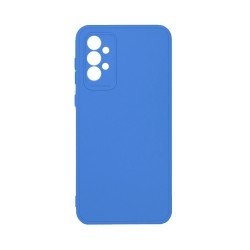 Funda de Silicona Suave con Marco de Cámara para Samsung Galaxy A52 4G/A52 5G/A52S Azul