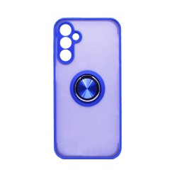 Case with Support Ring for Samsung Galaxy A15 Smoked Blue Case with Support Ring for Samsung Galaxy A15 Smoked Blue