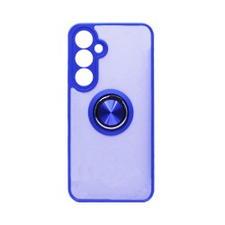 Case with Support Ring for Samsung Galaxy S24 Plus Smoked Blue Case with Support Ring for Samsung Galaxy S24 Plus Smoked Blue