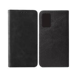 Leather Flip Cover with Internal Pocket for ZTE A72 Black Leather Flip Cover with Internal Pocket for ZTE A72 Black