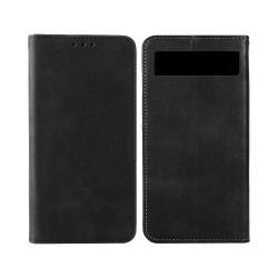 Leather Flip Cover with Internal Pocket For Google Pixel 7 Black Leather Flip Cover with Internal Pocket For Google Pixel 7 Black