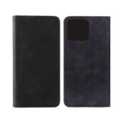 Leather Flip Cover with Internal Pocket for Huawei Honor X8A Black Leather Flip Cover with Internal Pocket for Huawei Honor X8A Black