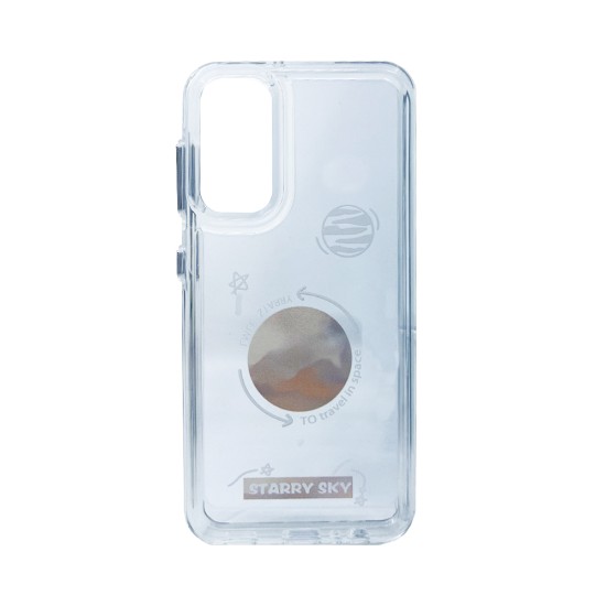 Designer Hard Case for Samsung Galaxy A35 5G Transparent