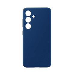 Silicone Case with Camera Shield for Samsung Galaxy S25 Plus Dark Blue Silicone Case with Camera Shield for Samsung Galaxy S25 Plus Dark Blue