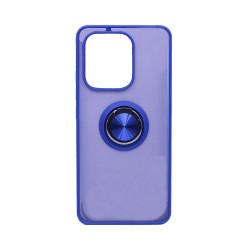 Case with Support Ring for Xiaomi Redmi Note 13 4G Smoked Blue Case with Support Ring for Xiaomi Redmi Note 13 4G Smoked Blue