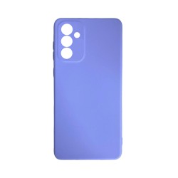 Funda de Silicona con Marco de Cámara para Samsung Galaxy S23 FE Púrpura