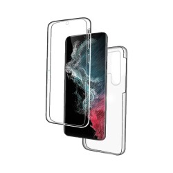 360º Silicon Case for Samsung Galaxy S25 Ultra Transparent 360º Silicon Case for Samsung Galaxy S25 Ultra Transparent