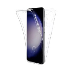 360º Silicon Case for Samsung Galaxy S25 Plus Transparent 360º Silicon Case for Samsung Galaxy S25 Plus Transparent