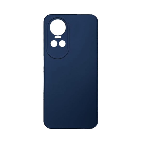 Silicone Case with Camera Shield for Oppo Reno 10 5G Dark Blue Silicone Case with Camera Shield for Oppo Reno 10 5G Dark Blue