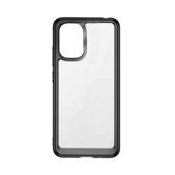 Capa de Silicone Transparente para Samsung Galaxy A13 4G/5G Preto Capa de Silicone Transparente para Samsung Galaxy A13 4G/5G Preto