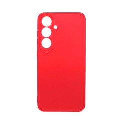 Capa de Silicone Macio com Moldura de Câmera para Samsung Galaxy A05S Vermelho Capa de Silicone Macio com Moldura de Câmera para Samsung Galaxy A05S Vermelho