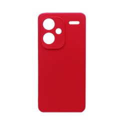 Capa de Silicone Macio com Moldura de Câmera para Xiaomi Redmi Note 13 Pro Plus Vermelho Capa de Silicone Macio com Moldura de Câmera para Xiaomi Redmi Note 13 Pro Plus Vermelho
