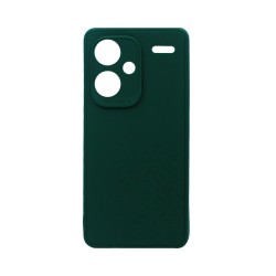 Capa de Silicone Macio com Moldura de Câmera para Xiaomi Redmi Note 13 Pro Plus Verde Capa de Silicone Macio com Moldura de Câmera para Xiaomi Redmi Note 13 Pro Plus Verde