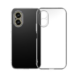 Soft Silicone Case with Camera Shield for Realme C67 4G Transparent Soft Silicone Case with Camera Shield for Realme C67 4G Transparent