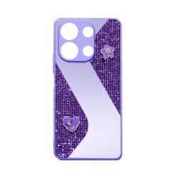 Designer Hard Case for Xiaomi Redmi Note 13 4G Purple Designer Hard Case for Xiaomi Redmi Note 13 4G Purple