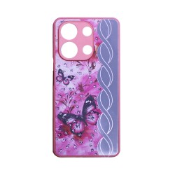 Designer Hard Case for Xiaomi Redmi Note 13 4G Pink Designer Hard Case for Xiaomi Redmi Note 13 4G Pink