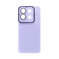 Capa de Silicone Transparente com Moldura de Câmera para Xiaomi Redmi Note 13 Pro 5G/Poco X6 5G Branco Capa de Silicone Transparente com Moldura de Câmera para Xiaomi Redmi Note 13 Pro 5G/Poco X6 5G Branco