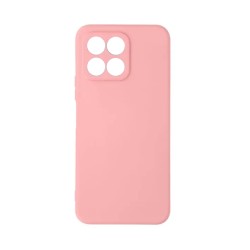 Funda de Silicona con Marco de Cámara para Huawei Honor 70 Lite Rosa