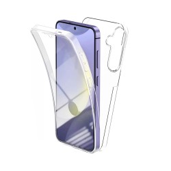 360º Silicon Case for Samsung Galaxy S24 Transparent 360º Silicon Case for Samsung Galaxy S24 Transparent