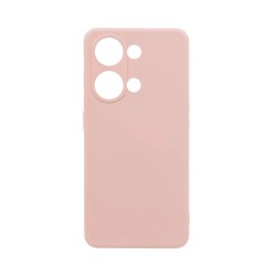 Funda de Silicona con Marco de Cámara para Xiaomi Redmi Note 13 Pro 4G/Poco M6 Pro Rosa
