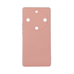 Funda de Silicona con Marco de Cámara para Huawei Honor X9A/Honor Magic5 Lite Rosa