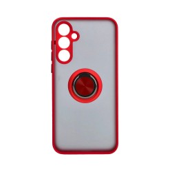 Case with Support Ring for Samsung Galaxy A55 5G Smoked Red Case with Support Ring for Samsung Galaxy A55 5G Smoked Red