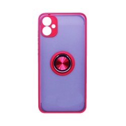 Case with Support Ring for Samsung Galaxy A05 4G Smoked Red Case with Support Ring for Samsung Galaxy A05 4G Smoked Red