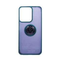 Case with Support Ring for Xiaomi Redmi 13C/Poco C65 Smoked Green Case with Support Ring for Xiaomi Redmi 13C/Poco C65 Smoked Green