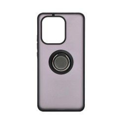 Case with Support Ring for Xiaomi Redmi Note 13 4G Smoked Black Case with Support Ring for Xiaomi Redmi Note 13 4G Smoked Black