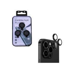 Back Camera Glass Protector for Apple iPhone 16 Pro/16 Pro Max Black