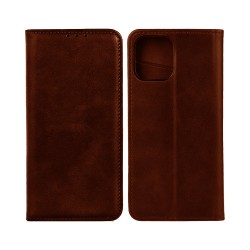Leather Flip Cover with Internal Pocket for Apple iPhone 11 Pro Max Brown Leather Flip Cover with Internal Pocket for Apple iPhone 11 Pro Max Brown