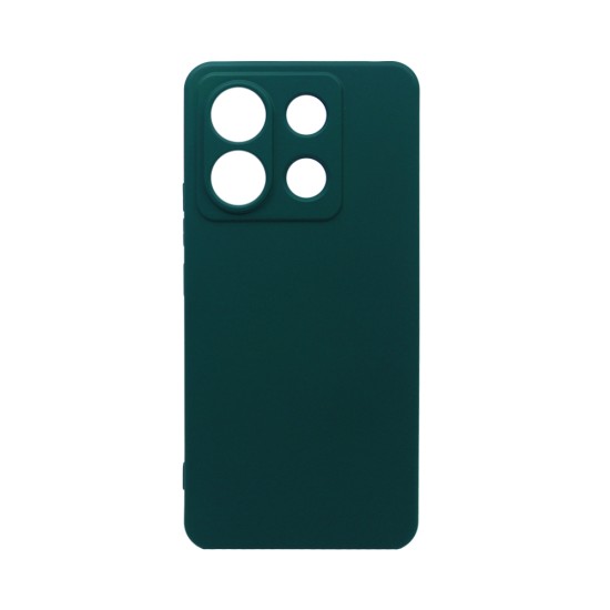 Silicone Case for Xiaomi Redmi Note 13 Pro 5G/Poco X6 5G Dark Green Silicone Case for Xiaomi Redmi Note 13 Pro 5G/Poco X6 5G Dark Green