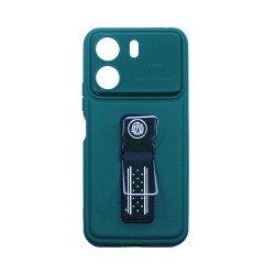 Sillicone Case with Support for Xiaomi Redmi 13C/Poco C65 Green Sillicone Case with Support for Xiaomi Redmi 13C/Poco C65 Green