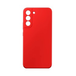 Silicone Case with Camera Shield for Samsung Galaxy S21 Red Silicone Case with Camera Shield for Samsung Galaxy S21 Red