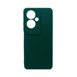 Capa de Silicone com Moldura de Câmera para Oppo A79 5G Verde Capa de Silicone com Moldura de Câmera para Oppo A79 5G Verde
