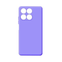 Capa de Silicone com Moldura de Câmera para Huawei Honor X8A Roxo Capa de Silicone com Moldura de Câmera para Huawei Honor X8A Roxo