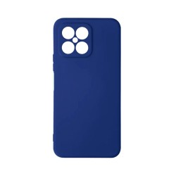 Capa de Silicone com Moldura de Câmera para Huawei Honor X8 Azul Capa de Silicone com Moldura de Câmera para Huawei Honor X8 Azul