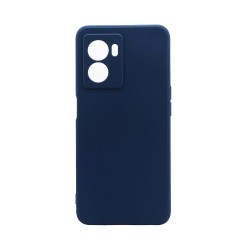 Capa de Silicone com Moldura de Câmera para Oppo A57/A57s Azul Capa de Silicone com Moldura de Câmera para Oppo A57/A57s Azul