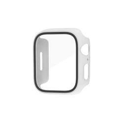 Cover+Tempered Glass for Apple iwatch Series 44mm White