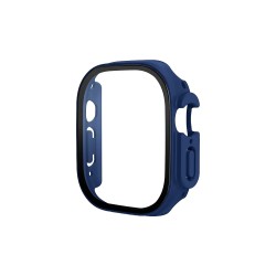 Cover+Tempered Glass for Apple iwatch Series 49mm Blue