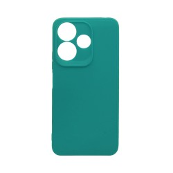 Capa de Silicone Macio com Moldura de Câmera para Xiaomi Redmi 13 4G Verde Capa de Silicone Macio com Moldura de Câmera para Xiaomi Redmi 13 4G Verde
