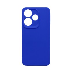 Capa de Silicone Macio com Moldura de Câmera para Xiaomi Redmi 13 4G Azul Capa de Silicone Macio com Moldura de Câmera para Xiaomi Redmi 13 4G Azul