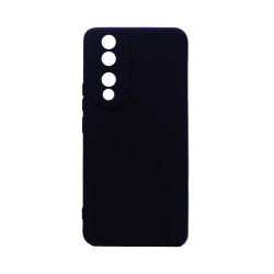 Capa de Silicone com Moldura de Câmera para Huawei Honor 90 5G Preto Capa de Silicone com Moldura de Câmera para Huawei Honor 90 5G Preto