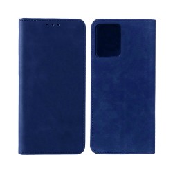 Leather Flip Cover with Internal Pocket For Xiaomi Redmi Note 12 4g Blue Leather Flip Cover with Internal Pocket For Xiaomi Redmi Note 12 4g Blue